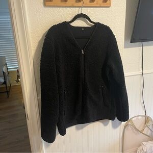 Uniqlo black Fleece Jacket